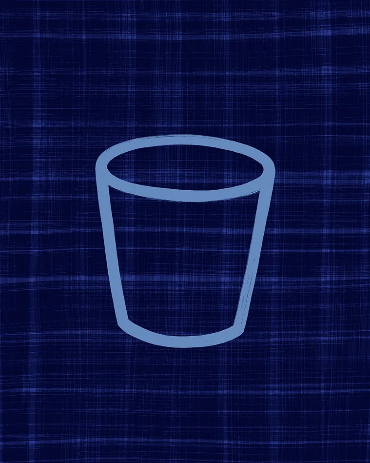 Blue Cup - Blue, 2022 - Image 2