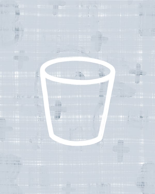 White Cup - Blue, 2022 - Image 2