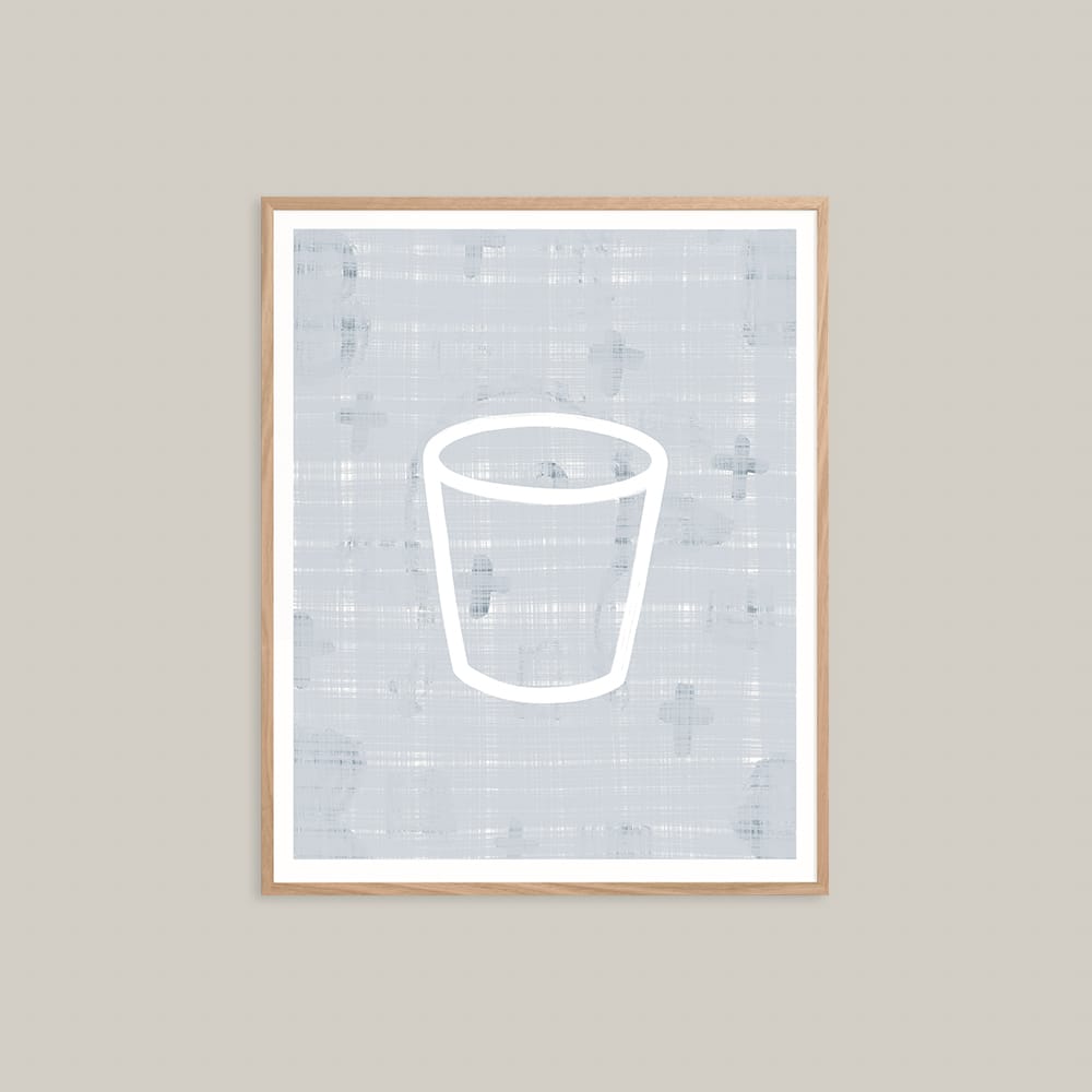 White Cup – Blue, 2022