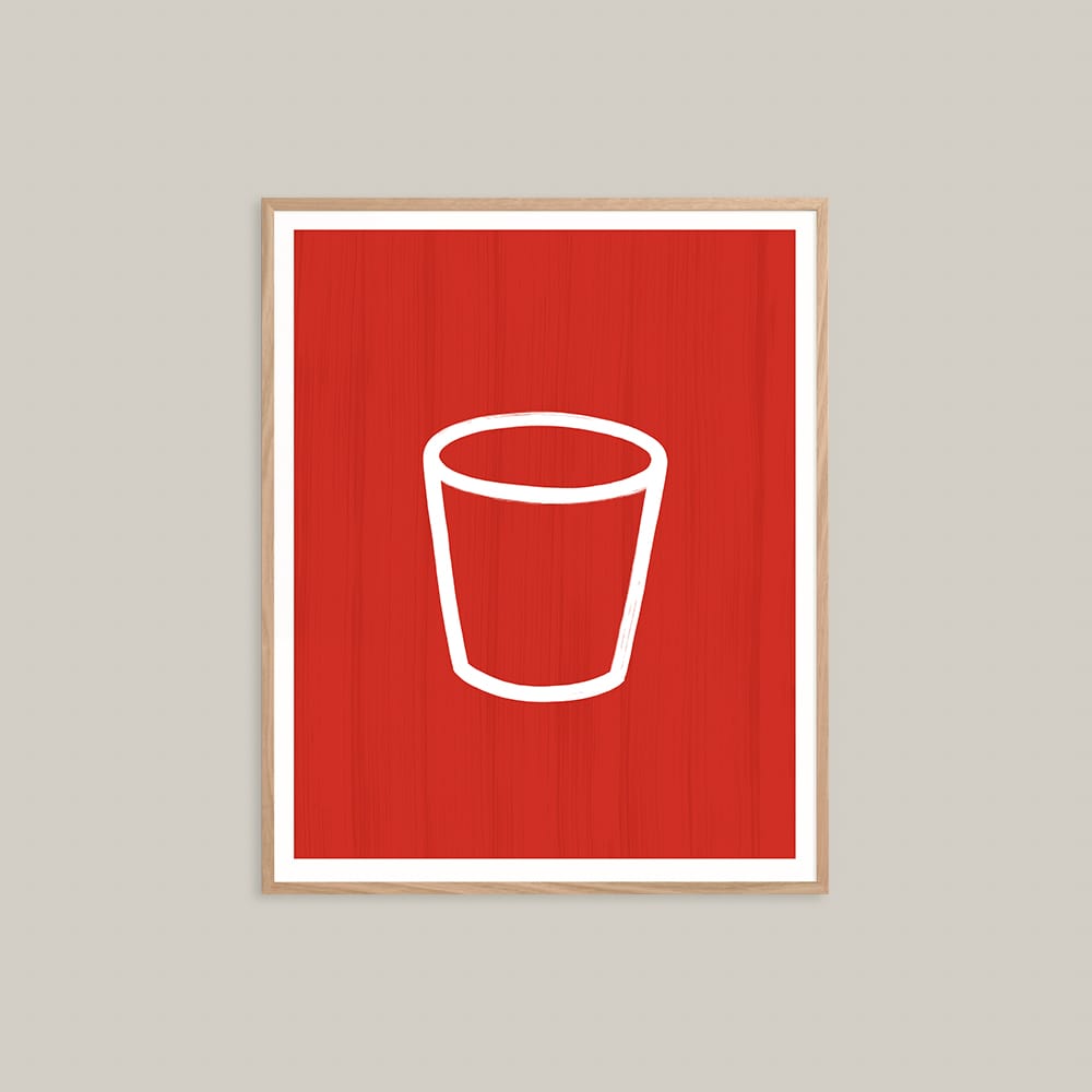White Cup – Red, 2022