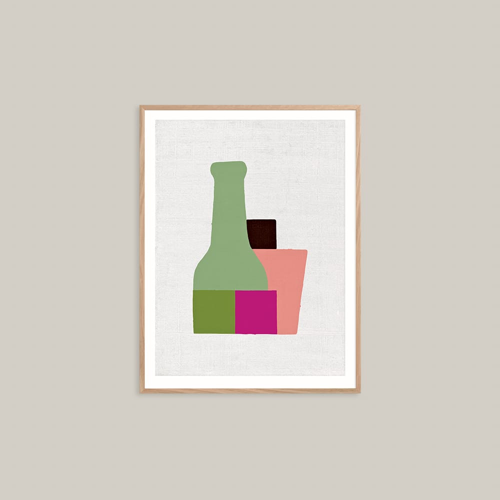 Still Life (green bottle), 2023